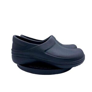 Crocs Shoes Womens 11 Neria Pro II Clogs Black Comfort Closed Toe Rubber